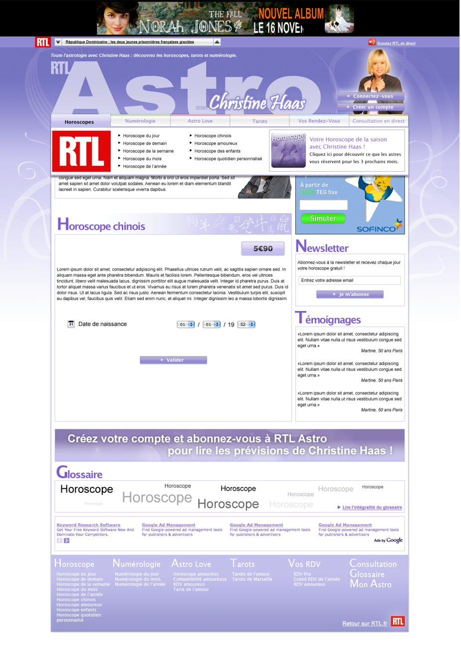 Horoscope Chinois RTL Astro